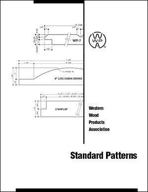 Standard Patterns - Paneling, siding, flooring.